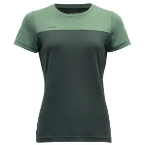 Devold NORANG MERINO TEE Damen T-Shirt, dunkelgrün, größe