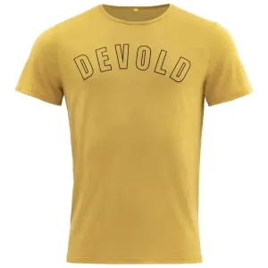 Devold UTLADALEN MERINO 130 Herren T-Shirt, gelb, größe
