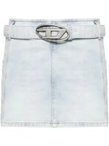 DIESEL - Logo Denim Mini Skirt #1551279