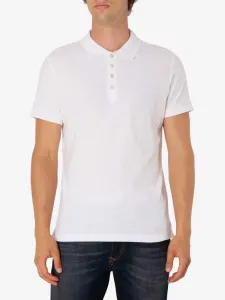 Diesel Heal Polo T-Shirt Weiß