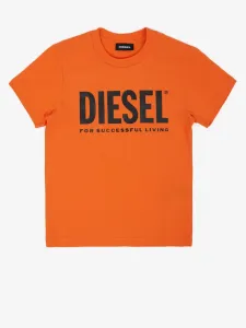 Diesel Kinder  T‑Shirt Orange