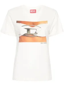 DIESEL - Printed Cotton T-shirt #1551123