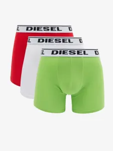 Diesel Boxershorts 3 Stück Grün