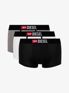 Diesel Boxershorts 3 Stück Schwarz Weiß Grau #1028223