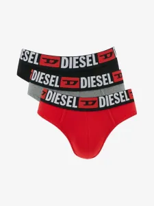 Diesel UMBR-Andre Slipy 3 Stücke Schwarz Rot Grau #669528