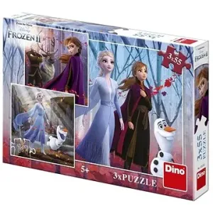 Frozen II 3X55 Puzzle Neu