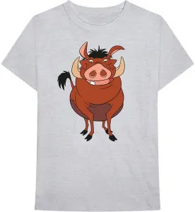 Disney T-Shirt Lion King - Pumbaa Pose Grey M