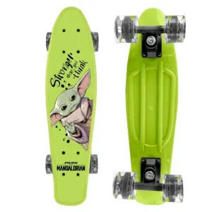 Disney GROGU Skateboard, hellgrün, größe