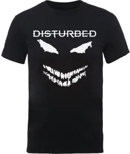 Disturbed T-Shirt Scary Face Candle M Schwarz