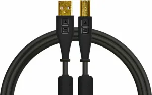 DJ Techtools Chroma Cable Schwarz 1,5 m USB Kabel