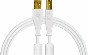DJ Techtools Chroma Cable Weiß 1,5 m USB Kabel