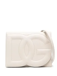 DOLCE & GABBANA - Dg Logo Leather Crossbody Bag #1532579