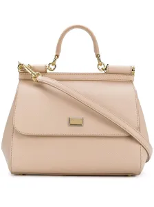 DOLCE & GABBANA - Sicily Large Leather Handbag
