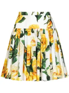 DOLCE & GABBANA - Printed Cotton Skirt #1542513