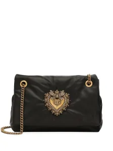 DOLCE & GABBANA - Devotion Leather Shoulder Bag