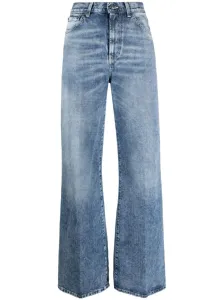 DONDUP - Amber Wide Leg Denim Jeans
