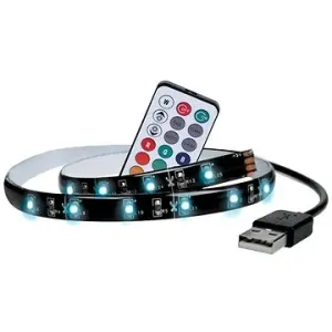 Solight LED RGB Strip für TV - 2 x 50 cm - USB -Schalter - Fernbedienung