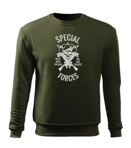 DRAGOWA Herren-Sweatshirt special forces, olivgrün 300g/m2