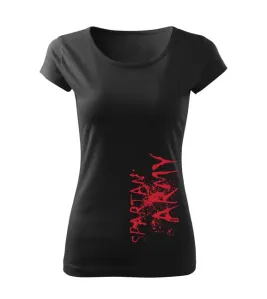 DRAGOWA Damen Kurzshirt RedWar, schwarz 150g/m2 #1130167