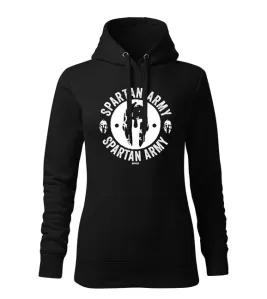 DRAGOWA Damensweatshirt mit Kapuze Archelaos, schwarz 320g/m2 #1129439