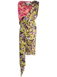 DRIES VAN NOTEN - Printed Viscose Dress #1171401