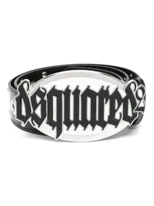 DSQUARED2 - Gothic Logo Leather Belt #1510102