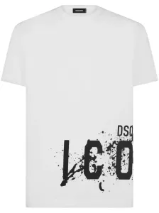 DSQUARED2 - Icon Splash Cotton T-shirt #1509186