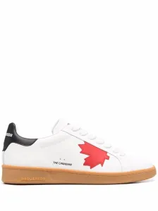 DSQUARED2 - Boxer Leather Sneakers #1337804