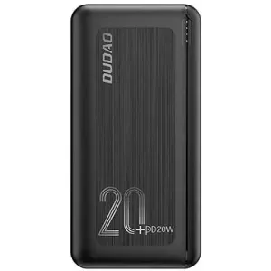 Dudao K12PQ+ 20000mAh, 2 × USB, QC 3.0 PD, 20W, schwarz