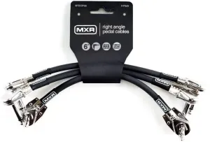 Dunlop MXR MXR 3Pack Schwarz 15 cm Winkelklinke - Winkelklinke