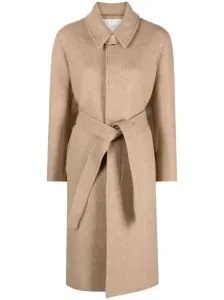 DUNST - Belted Wool Trench Coat