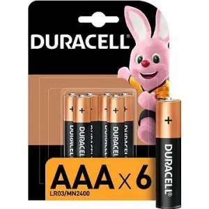 Duracell Basic Alkaline Batterie AAA - 6 Stück