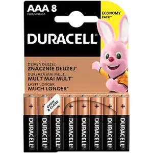 Duracell Basic Alkaline Batterie AAA - 8 Stück