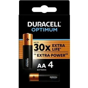 DURACELL Optimum Alkalische AA Batterien - 4 Stück