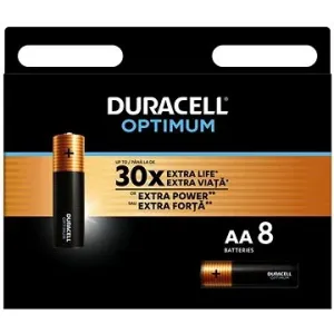DURACELL Optimum Alkalische AA Batterien - 8 Stück