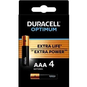 DURACELL Optimum Alkalische AAA Batterien - 4 Stück