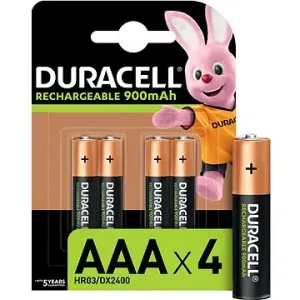 Duracell Rechargeable Batterie AAA - 900 mAh - 4 Stück