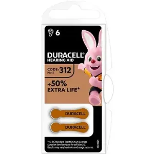 Duracell Hearing Aid - DA312 Hörgerätebatterie #1491627