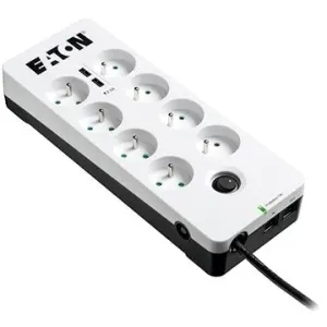 EATON Protection Box 8 USB Tel @ FR, 8 Ausgänge, Belastung 10A, Tel., 2x USB-Anschluss