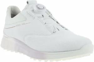 Ecco S-Three BOA Womens Golf Shoes White/Delicacy/White 37
