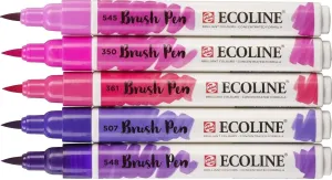 Ecoline Aquarellstift Brush Pen Violet 5 Stck #768010