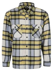 EDWIN - Checked Wool Blend Shirt #1505653