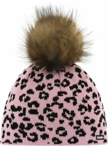 Eisbär Leora Lux Beanie Pink Clay/Black/Beige UNI Ski Mütze