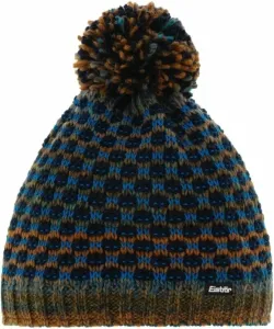 Eisbär Stravo Pompon Beanie Brown/Blue/Black UNI Ski Mütze
