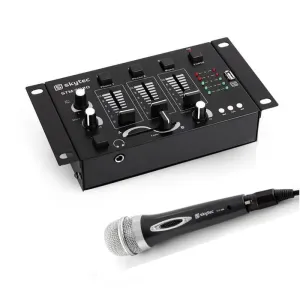 Electronic-Star Mini DJ Set 1 x 3/2-Kanal Mischpult 1 x Handmikrofon