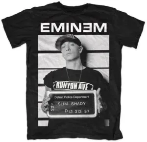 Eminem T-Shirt Arrest Black 2XL