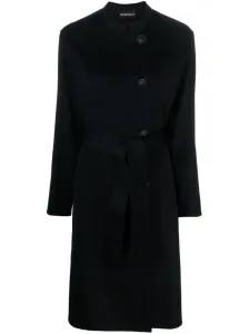 EMPORIO ARMANI - Wool And Cashmere Blend Coat #1379479