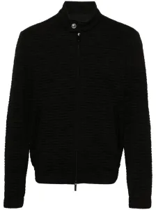 EMPORIO ARMANI - Wool Blend Zipped Jacket #1561523