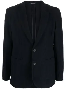 EMPORIO ARMANI - Wool Single-breasted Blazer Jacket #1370369