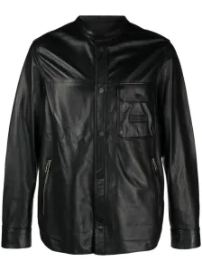 EMPORIO ARMANI - Leather Jacket #1339602